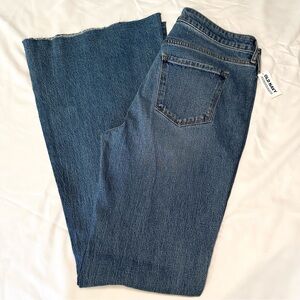 NWT Old Navy Flare leg Jeans: Mid-Rise Super-Flare, Womens size 10 Tall,